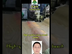 Folheado de faixa de faixa de corte rotativo