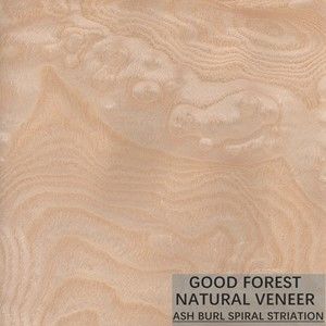 Grão natural de ASH Wood Veneer Sheets Special personalizada para portas