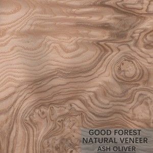 Grão natural de ASH Wood Veneer Sheets Special personalizada para portas