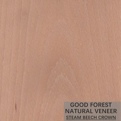 A faia cozinhada natural folheia o envolvimento do folheado vertical da grão excelente