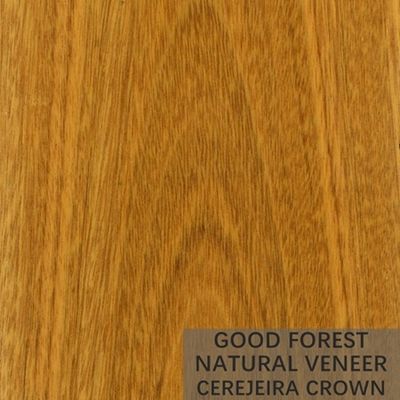 Grão de madeira natural do folheado de Cerejeira Wenge especialmente para a decoração do hotel