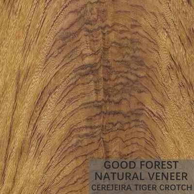 Grão de madeira natural do folheado de Cerejeira Wenge especialmente para a decoração do hotel