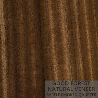 O folheado de madeira natural de Sapele figurou o folheado de madeira da grão para a decoração