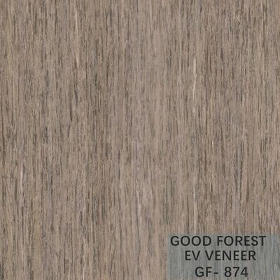 Fabricação de revestimento de madeira, corte natural de carvalho / grão reto 0,5 mm Tamanho padrão de exportação para painéis sofisticados NCO-L774/874/7004