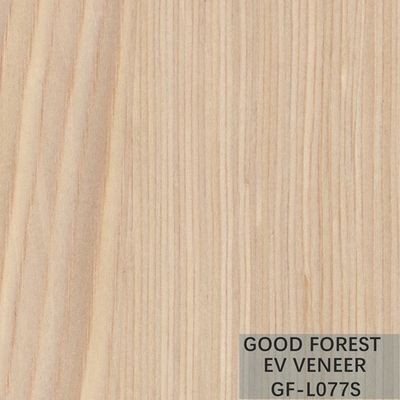 O folheado de madeira projetado EV folheia Ash Wood Veneer Customized branco