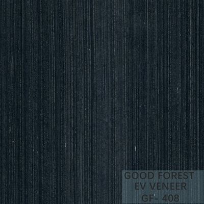 A madeira projetada folheia Ebony Wood Veneer 0.15-0.55 milímetros de espessura