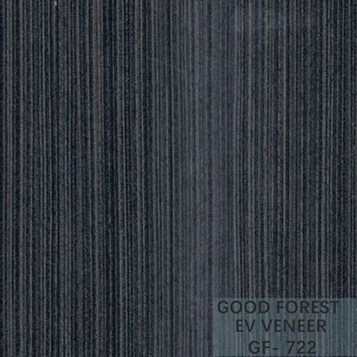 A madeira projetada folheia Ebony Wood Veneer 0.15-0.55 milímetros de espessura