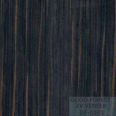 A madeira projetada folheia Ebony Wood Veneer 0.15-0.55 milímetros de espessura