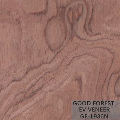 A coroa de madeira projetada de Bubinga do folheado cortou a madeira para folhear técnicas cortadas cortadas