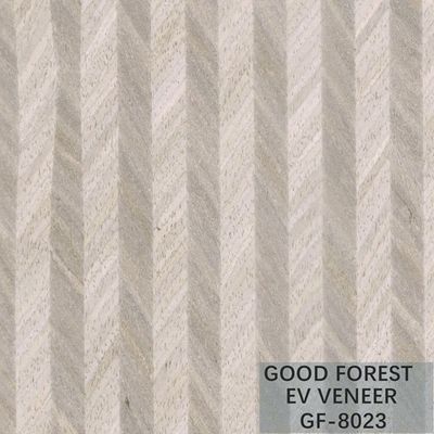 Seta &amp; Wing Wood Natural Color de madeira projetados do folheado do folheado EV
