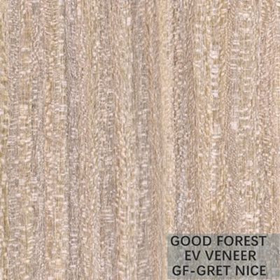 A madeira projetada personalizada folheia a certificação do FSC do folheado de EV Lacewood