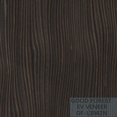 Tamanho de madeira projetado de Burl Wood Veneer EV 2500*640 milímetro da árvore do folheado