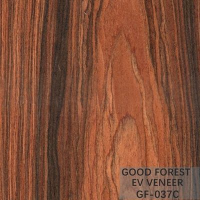 Folheado de madeira projetado Brasil Santos Rose Wood Veneer Natural Color
