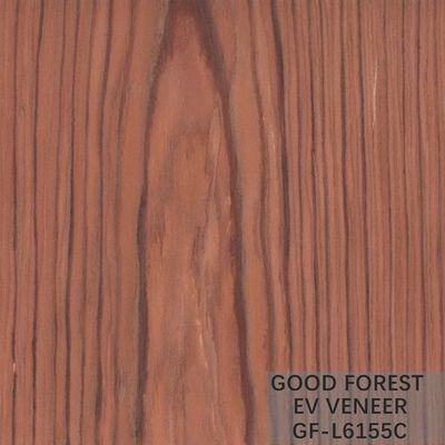 Tamanho vermelho projetado de Santos Rose Wood 2500*640 milímetro do folheado de madeira