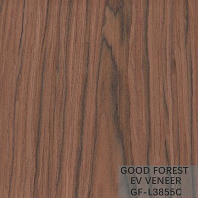Serviço projetado de Santos Rose Wood Crown Cut Customized do folheado