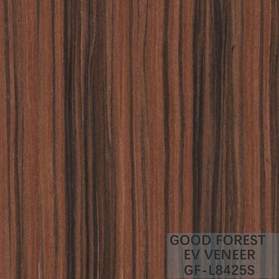 Serviço personalizado grão de Santos Rose Engineered Wood Veneer Straight
