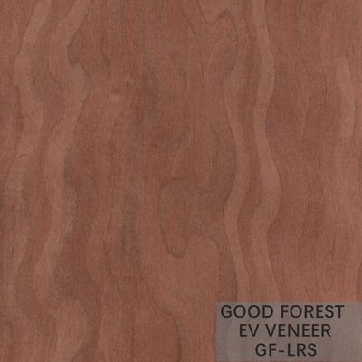 Grão vertical de Cherry Engineered Wood Veneer Recomposed do americano do OEM