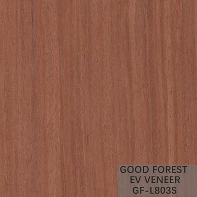 Grão vertical de Cherry Engineered Wood Veneer Recomposed do americano do OEM