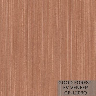 Grão vertical de Cherry Engineered Wood Veneer Recomposed do americano do OEM