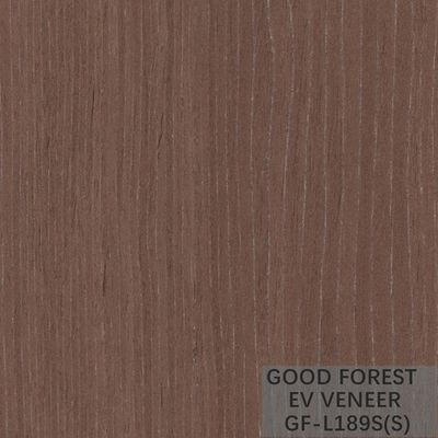 Grão vertical de Cherry Engineered Wood Veneer Recomposed do americano do OEM