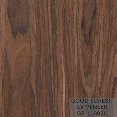 A madeira feita sob encomenda projetada de Padauk folheia decorativo reconstituído