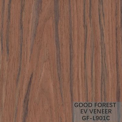 A madeira feita sob encomenda projetada de Padauk folheia decorativo reconstituído