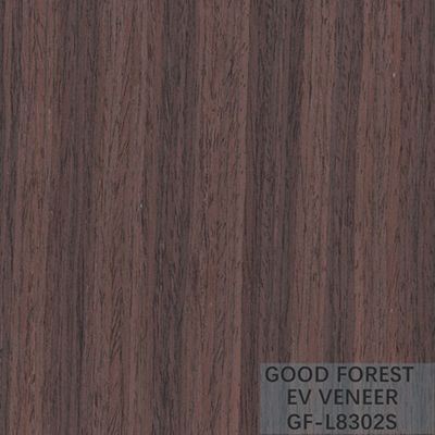 A madeira feita sob encomenda projetada de Padauk folheia decorativo reconstituído