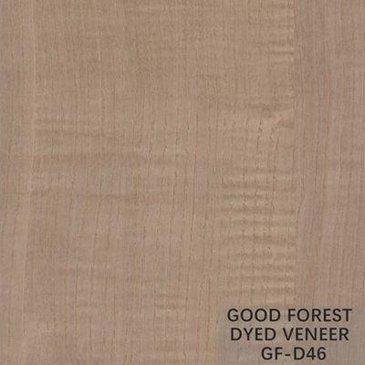 O OEM tingiu ASH Grey Veneer Crown Cut/grão reta/irregular da textura