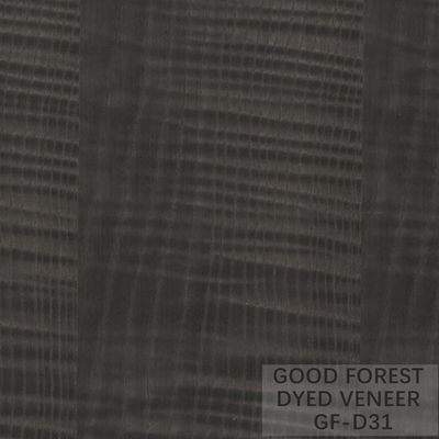 O OEM tingiu ASH Grey Veneer Crown Cut/grão reta/irregular da textura