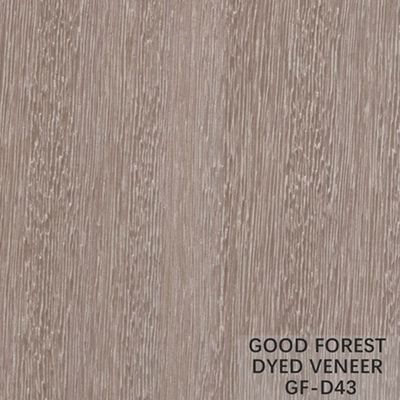 Pavimentando a cor de madeira tingida de Brown da madeira compensada do folheado/folheado de Wenge
