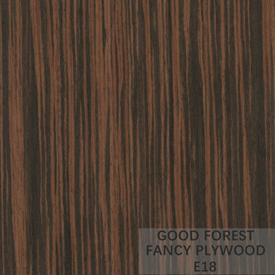 A placa extravagante da madeira compensada do ODM personalizou Ebony Veneer Plywood Panel