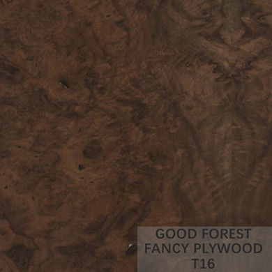 Folheado personalizado do canal de raiz de Burl Veneer Plywood Board Fancy