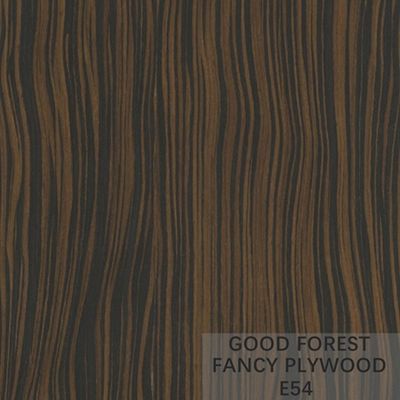 Folheado personalizado do canal de raiz de Burl Veneer Plywood Board Fancy