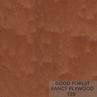 Folheado personalizado do canal de raiz de Burl Veneer Plywood Board Fancy