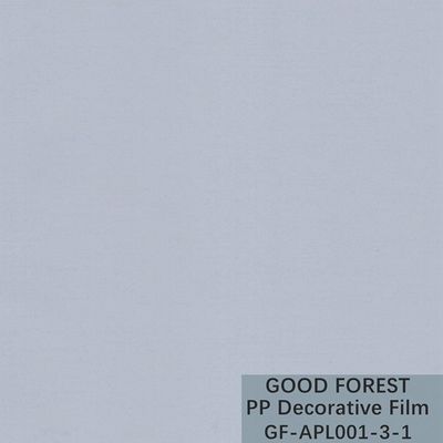 Filme decorativo da parte inferior do polipropileno da grão do cetim do filme do OEM PP