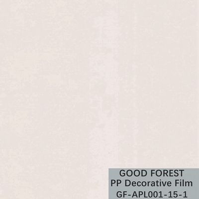 Filme decorativo da parte inferior do polipropileno da grão do cetim do filme do OEM PP