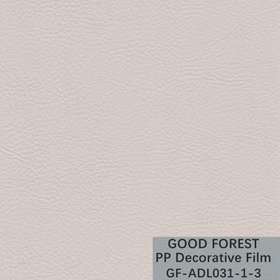 O OEM aplainou a grão pura da quebra da série da cor do filme decorativo dos PP