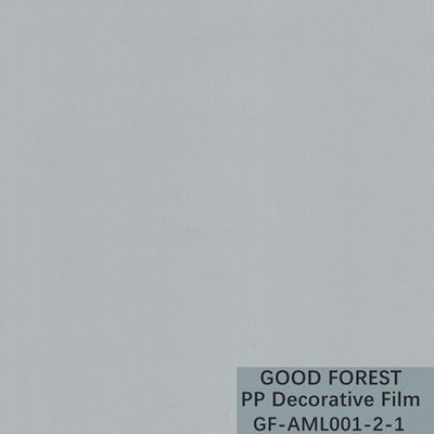 Grão de seda da cara da série reciclável Degradable do metal do filme do polipropileno