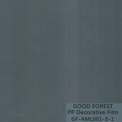Grão de seda da cara da série reciclável Degradable do metal do filme do polipropileno