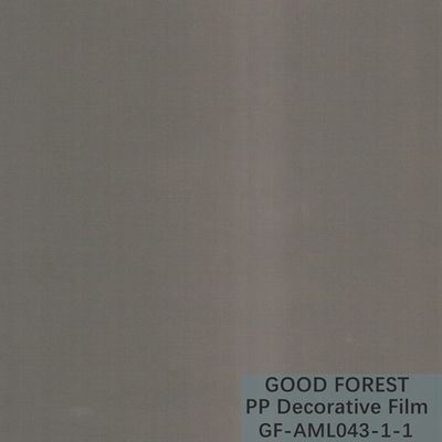 Filme decorativo dos PP da série do metal grão do fio da tração da largura de 1250mm/de 1260mm