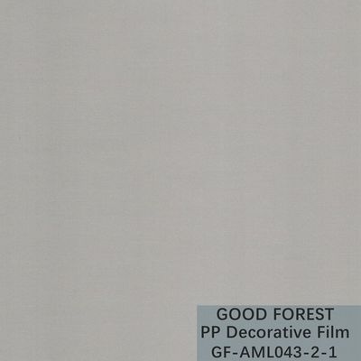 Filme decorativo dos PP da série do metal grão do fio da tração da largura de 1250mm/de 1260mm