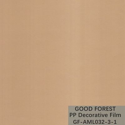 O filme decorativo dos PP dos iate geou a série do metal da grão personalizada