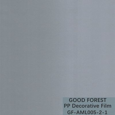O filme decorativo dos PP dos iate geou a série do metal da grão personalizada