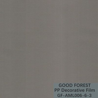 O filme decorativo dos PP dos iate geou a série do metal da grão personalizada