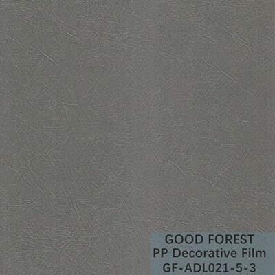 Filme preto decorativo Naural Degradable Dermatoglyph do polipropileno