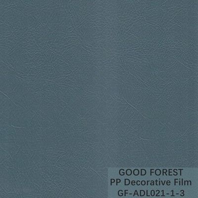 Filme preto decorativo Naural Degradable Dermatoglyph do polipropileno