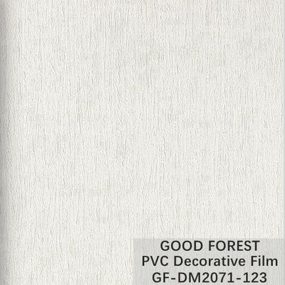 Filme decorativo do PVC para o tipo bom Flowability da grão de pano da mobília