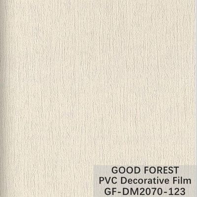 Filme decorativo do PVC para o tipo bom Flowability da grão de pano da mobília