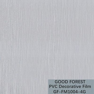 Filme decorativo do PVC para o tipo bom Flowability da grão de pano da mobília