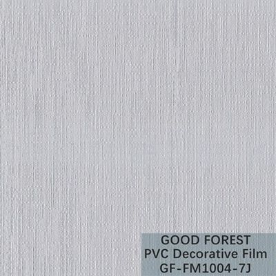 Filme decorativo do PVC para o tipo bom Flowability da grão de pano da mobília